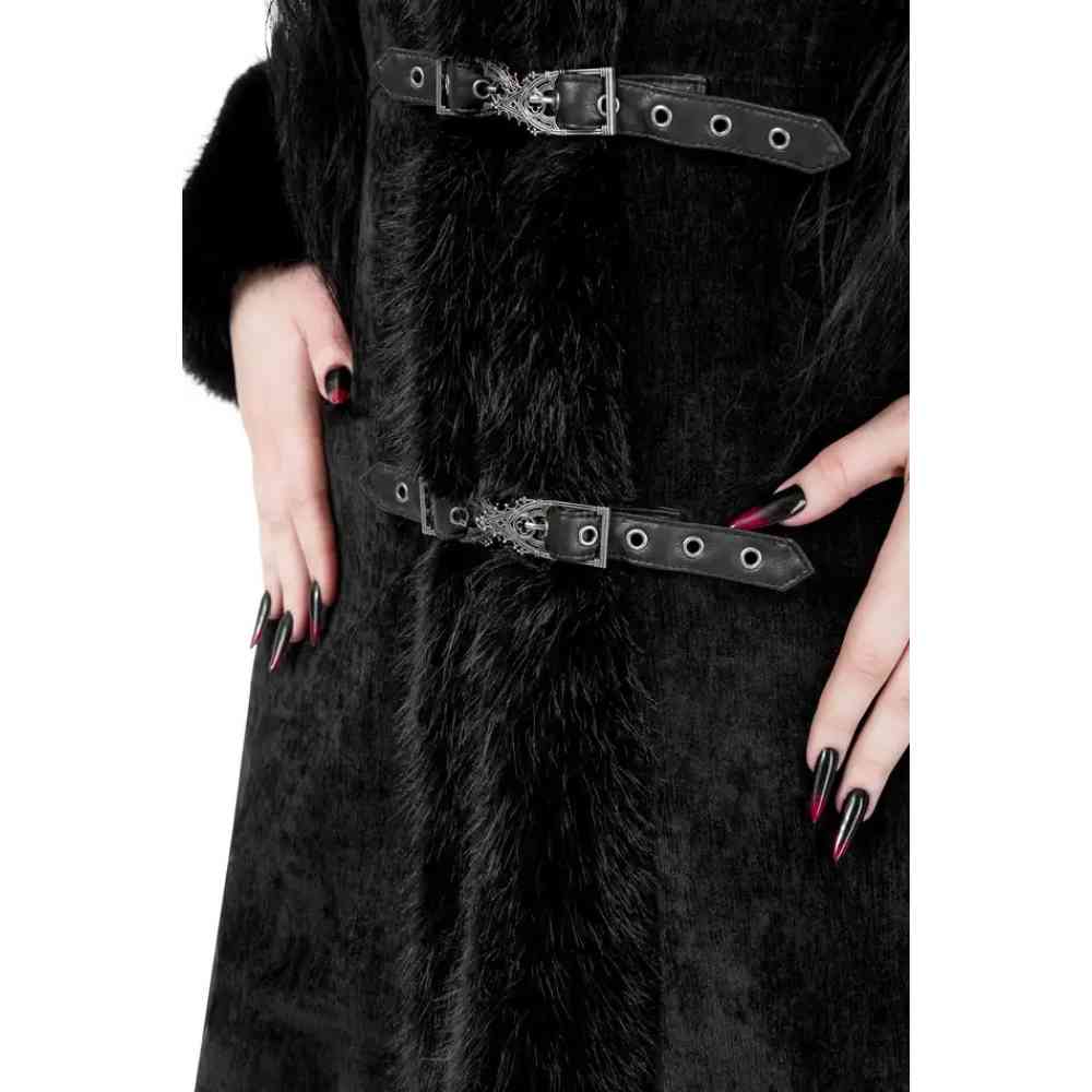 Restyle - Cathedralis Winter coat - Black